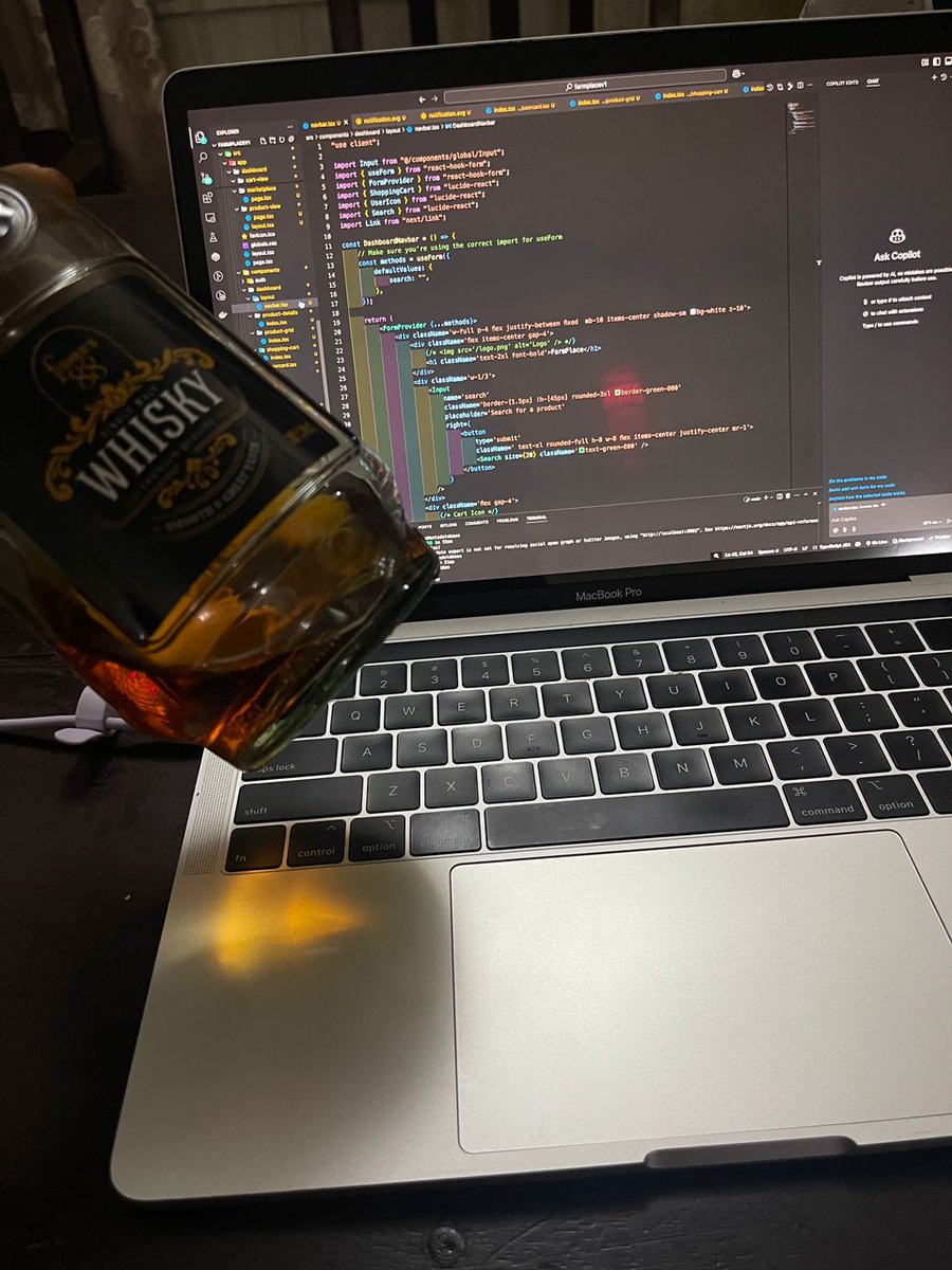 da_tekii's tweet image. Vibe Coding!!!

PS: I don&apos;t drink it&apos;s just for aesthetics 

#FrontendEngineer #Typescript #Nextjs