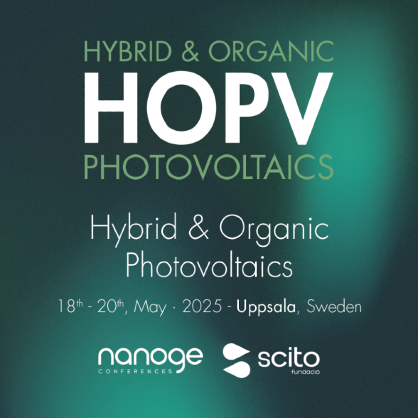 nanoGeConferences (@nanoge_conf) on Twitter photo 🟢Following #HOPV25 <a href="/nanoGe_Conf/">nanoGeConferences</a> an inspiring scientific exchange has shown that progress in photovoltaics depends on innovation & collaboration
💥See you at #HOPV26 to continue advancing solar tech!
📍Uppsala,Sweden
🗓️18-20th May 2026
🔗Visit the web: nanoge.org/HOPV26/home 🟢Following #HOPV25 <a href="/nanoGe_Conf/">nanoGeConferences</a> an inspiring scientific exchange has shown that progress in photovoltaics depends on innovation & collaboration
💥See you at #HOPV26 to continue advancing solar tech!
📍Uppsala,Sweden
🗓️18-20th May 2026
🔗Visit the web: nanoge.org/HOPV26/home