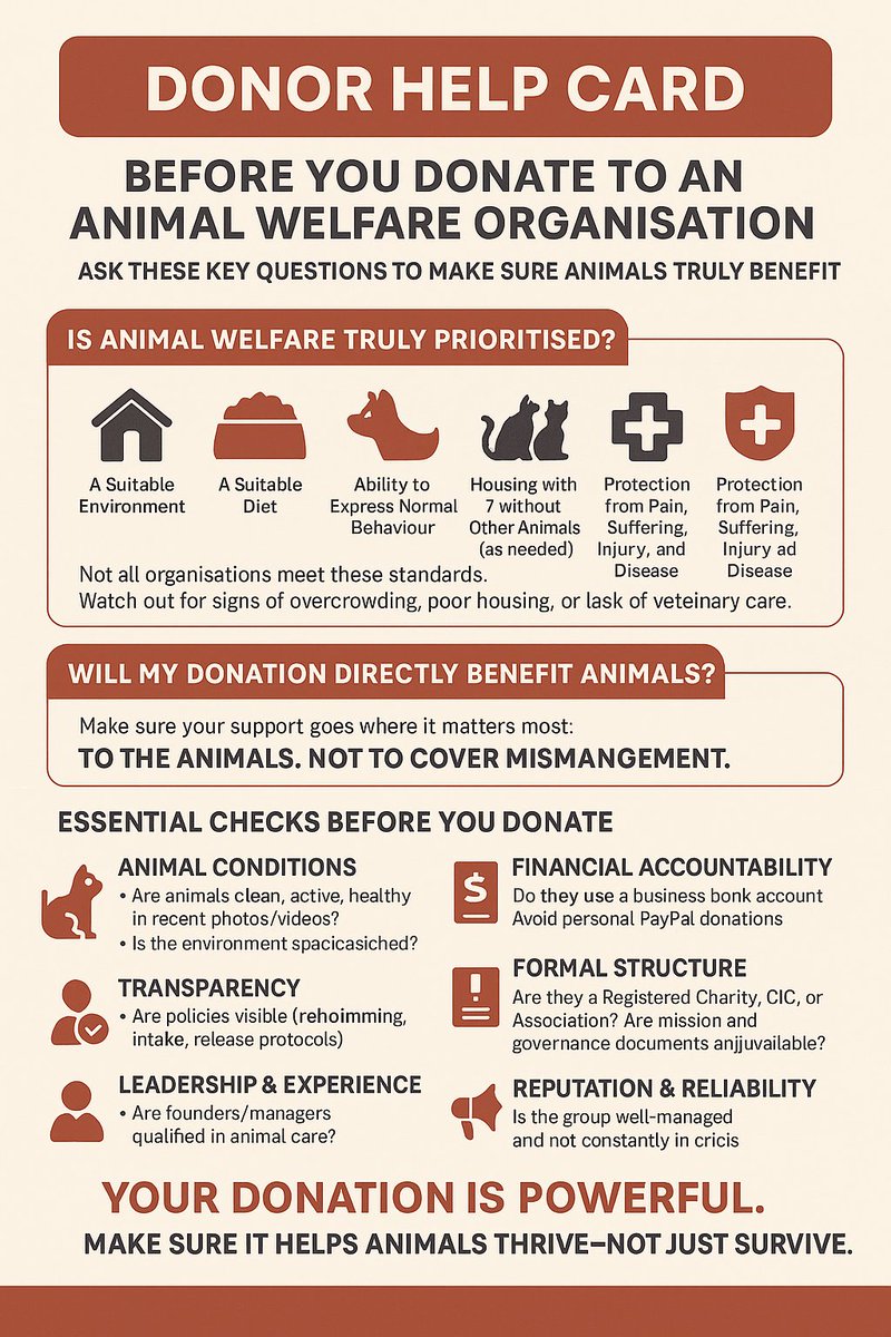 HelpAnimals25's tweet image. Are you supporting the right animal rescues?  Use our donor guide to keep you right.

 The Rescues on our public directory at helpanimals.co.uk have undergone strict checks before being added, support a good cause near you. #helpanimals