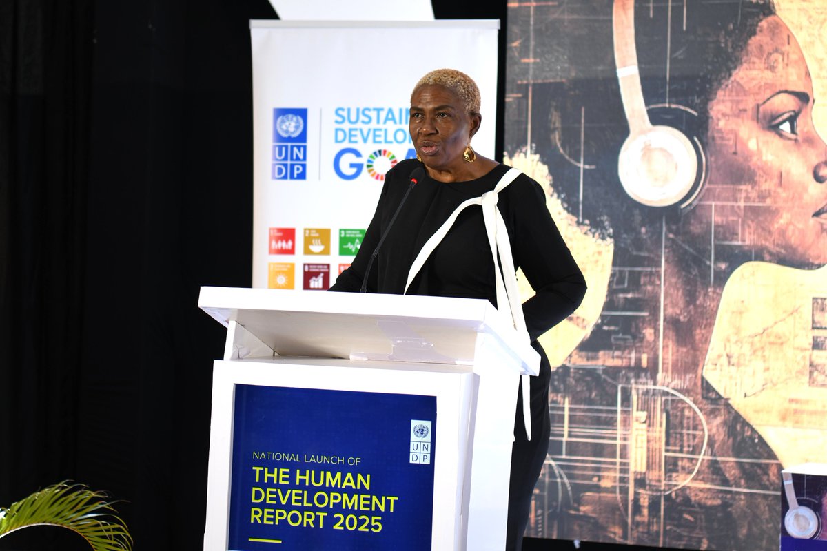 UNDP Uganda (@undpuganda) on Twitter photo "#HDR2025 underscores the critical importance of strategic decision-making for Uganda to harness the transformative potential of AI. AI emerges as a transformative force. One that, depending on our choices, can either deepen disparities or accelerate equity."
- <a href="/NwanneObahor/">Nwanne Vwede-Obahor</a> "#HDR2025 underscores the critical importance of strategic decision-making for Uganda to harness the transformative potential of AI. AI emerges as a transformative force. One that, depending on our choices, can either deepen disparities or accelerate equity."
- <a href="/NwanneObahor/">Nwanne Vwede-Obahor</a>