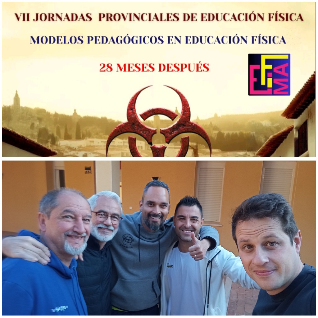 Lujo de profesionales, lujo de personas.
Un placer ser ponente en unas jornadas en las que participan 130 docentes de Educación Física de la provincia de Málaga.
Energía, buen clima, ganas de compartir y aprender...☺️
#EDUFIS