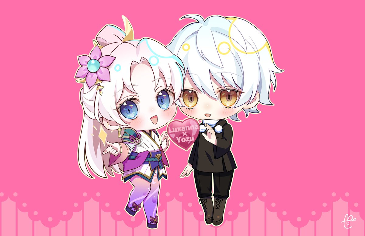 Just finished this fanart of <a href="/YozuLoL/">Yozu 👑🤍</a> and Lux! 💫
Yozuさんの大ファンで、ずっと描きたかった念願のイラストです✨
気に入ってもらえたら嬉しいな〜！
#LeagueOfLegends #Lux #Fanart