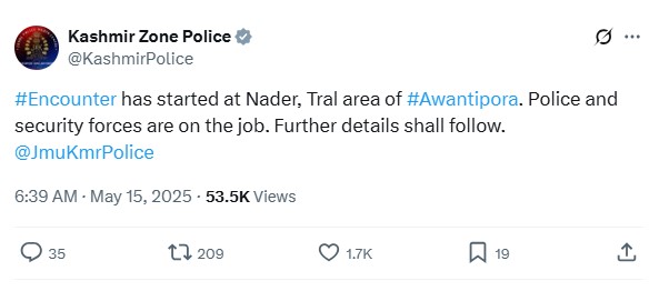 TheRoyal_Jaat's tweet image. Asif Sheikh, one of the four terrorists behind the #PahalgamTerroristAttack, has been ELIMINATED. Jai Hind 🇮🇳🫡
#BoycottTurkey #Balochistan #ColonelSophiaQureshi #RaneSaluteModijiAndForces #NuclearLeak #radiation #BSFJawan #BoycottDelhiCapitals
#IStandwithSharmishta