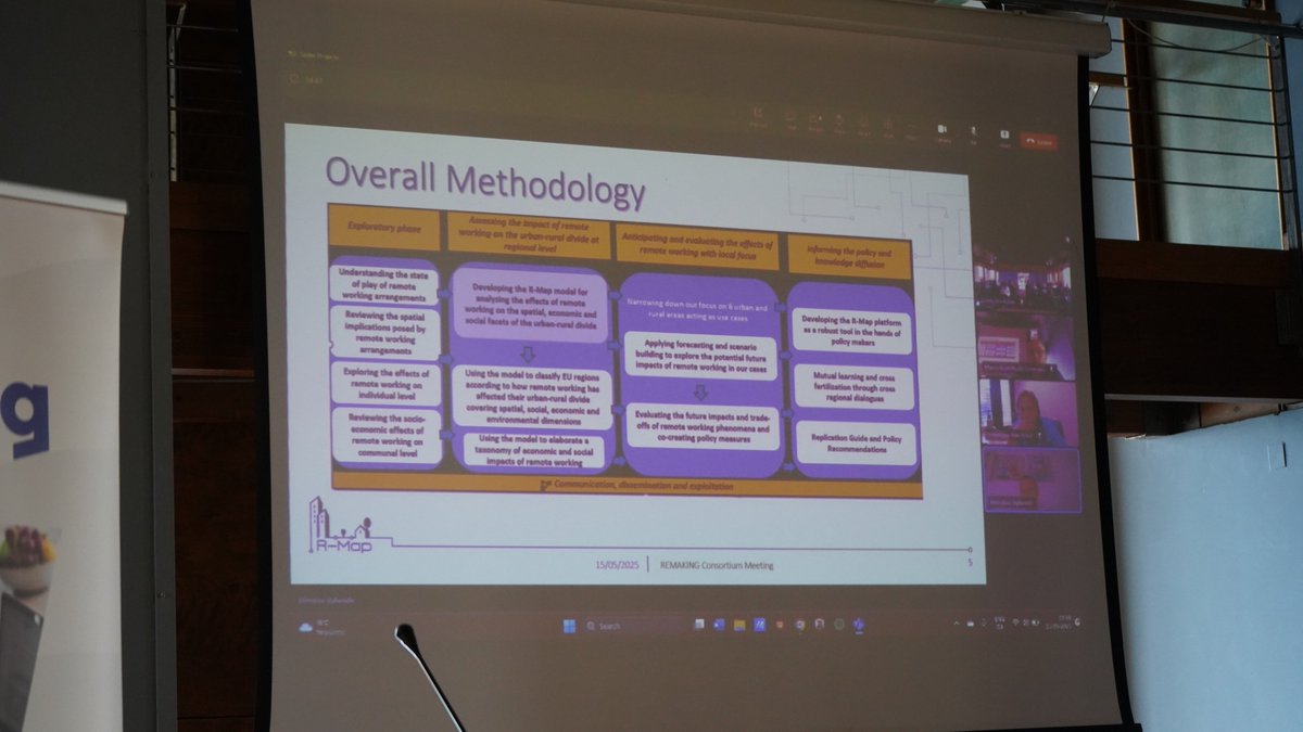 Remaking (@remaking_eu) on Twitter photo ▶️#REMAKING Consortium Meeting in Chania
🔸Day 3 is underway!
👥Time for our sister projects <a href="/WinWin4WorkLife/">WinWin4WorkLife</a> and <a href="/rmapprojecteu/">R-MAP Project EU</a> to talk about their projects
#HorizonEU ▶️#REMAKING Consortium Meeting in Chania
🔸Day 3 is underway!
👥Time for our sister projects <a href="/WinWin4WorkLife/">WinWin4WorkLife</a> and <a href="/rmapprojecteu/">R-MAP Project EU</a> to talk about their projects
#HorizonEU
