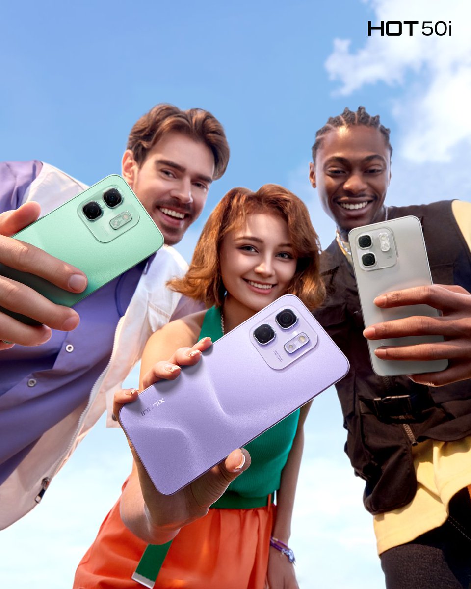 Ukipewa nafasi ya kuchagua moja, Rangi gani ndio unachagua?

Titanium Grey, Sleek Black, au Dreamy Purple?

#infinixtanzania #infinixhot50series #wooownewhot #slimdownpowerup
