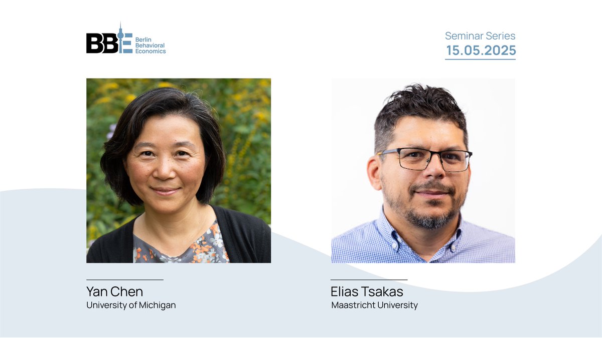 Berlin Behavioral Economics tweet media