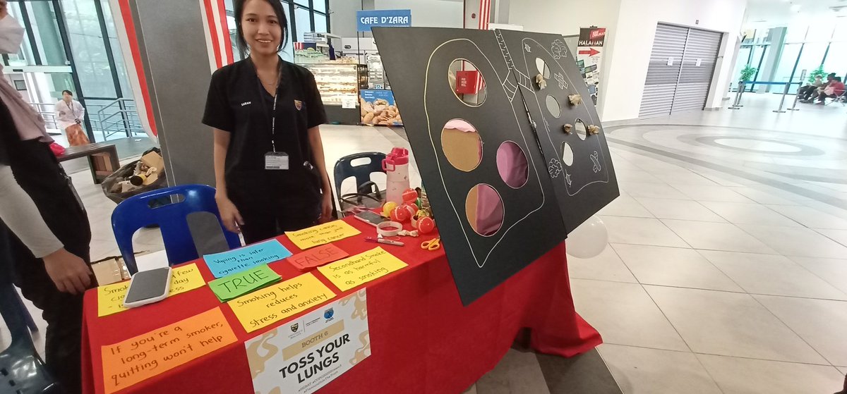 PEMADAMKebangsa's tweet photo. WORLD NO TOBACCO DAY’ (WNTD) 2025 PPUM

Program: World No Tobacco Day 2025
Tempat: Aras Bawah, Bangunan Plaza, Pusat Perubatan Universiti Malaya

 meningkatkan kesedaran masyarakat tentang 
bahaya penggunaan produk tembakau dan vape. https://t.co/M5rLHDloLF
