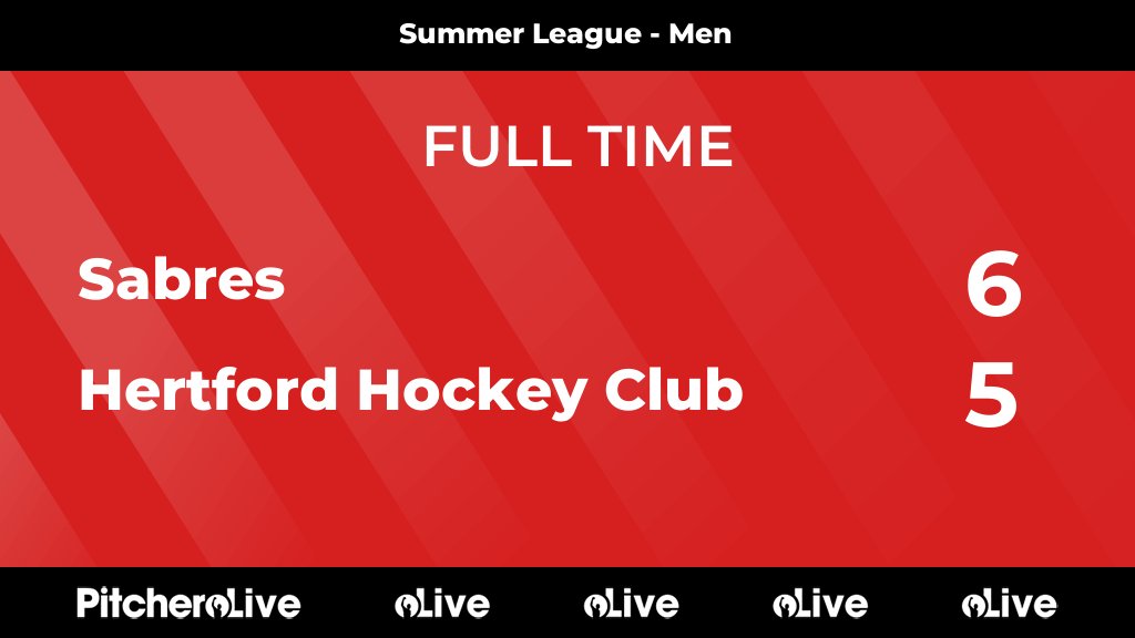 FULL TIME: Sabres 6 - 5 Hertford Hockey Club
#SABHER #Pitchero
hertford-hockey.co.uk/teams/250221/m…