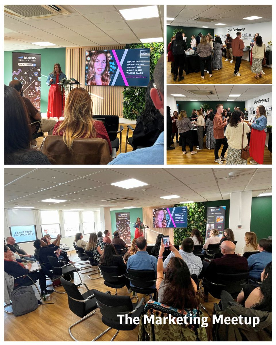 “It’s OK not to be liked by everyone — not everybody is your audience.” 💥

That’s just one of the golden takeaways from ⭐️ Kathryn Wharton of KLW Marketing, who joined us to talk all things storytelling, authenticity, and brand voice at the latest The Marketing Meetup event.