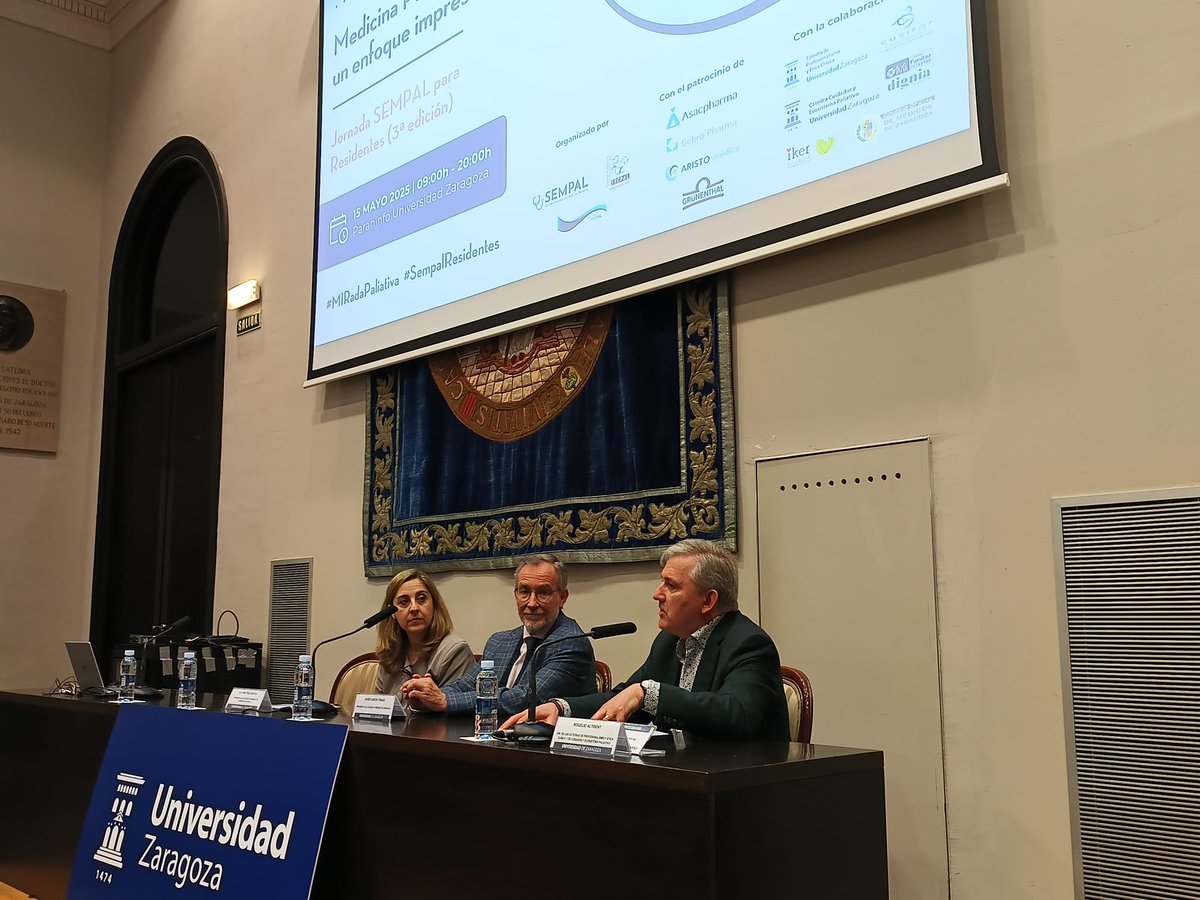 SECPAL_CPaliativos (@secpal_) on Twitter photo 🧵"La Facultad de Medicina de <a href="/unizar/">Universidad Zaragoza</a> ha introducido la medicina paliativa como asignatura obligatoria en el nuevo plan de estudios y tiene el deseo de incorporar una conciencia trasversal sobre #cuidadospaliativos en todas las asignaturas", dice <a href="/rogaltro/">Rogelio Altisent</a> en la inauguración (+) 🧵"La Facultad de Medicina de <a href="/unizar/">Universidad Zaragoza</a> ha introducido la medicina paliativa como asignatura obligatoria en el nuevo plan de estudios y tiene el deseo de incorporar una conciencia trasversal sobre #cuidadospaliativos en todas las asignaturas", dice <a href="/rogaltro/">Rogelio Altisent</a> en la inauguración (+)