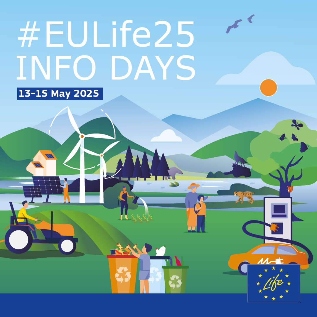cinea_eu's tweet image. Today is the final day of our #EULife25 Info Days!

Follow the event now:
➡️to learn how to submit a successful proposal
➡️gain valuable tips and tricks
💡and discover how your proposal can help drive a cleaner, more sustainable world

vo-europe.swoogo.com/eu-life-info-d… #LIFEProgramme