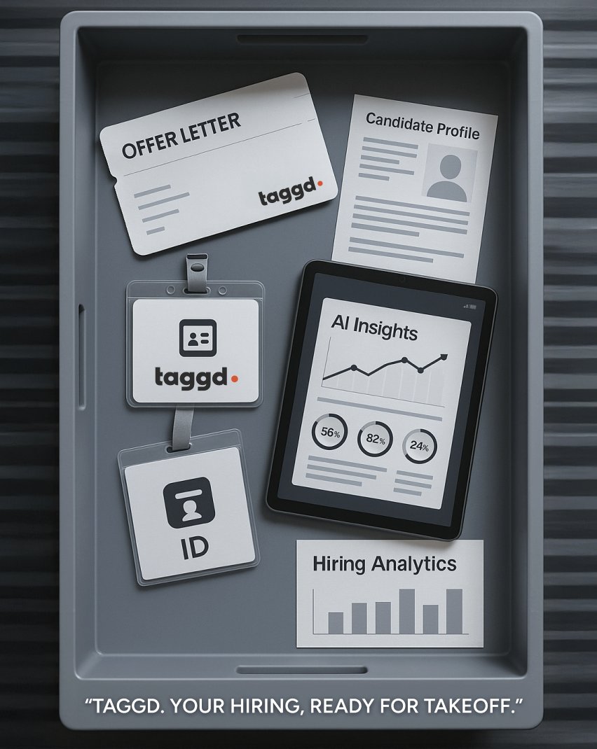 _taggd's tweet image. POV: Your hiring process is the airport tray and only what’s essential makes it through.

At Taggd, we help organizations screen, sort, and secure only what truly matters:

- Top-tier talent
- Role-skill match
- Day-one readiness

What’s in your #HiringTray?

#SmartRecruitment