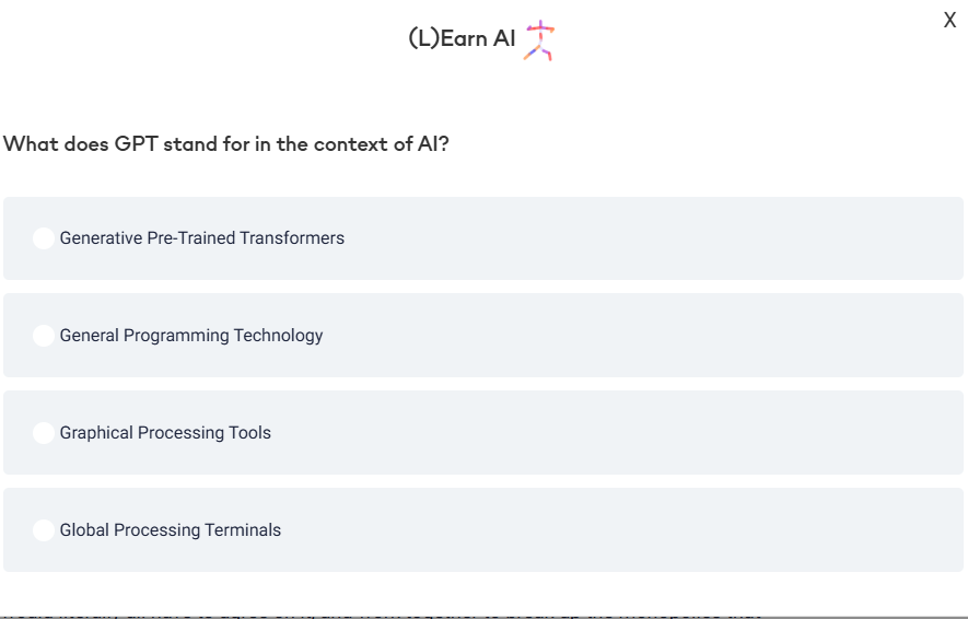 thosonle's tweet photo. Just tried @LearnNEAR’s verifiable AI—quizzes pop up right in my guide, tailor-made for me. Learning just got a serious glow-up! 📷 https://t.co/VVf0Sloc5E