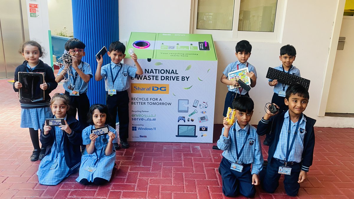 official_TWS's tweet photo. TWS has geared up for the E-Waste Collection Drive with Sharaf DG— in sustainability!
Bring in your old electronics and help power up the planet—You Share; We Share!

#TWSDubai #YouShareWeShare #EwasteDrive #PowerUpThePlanet #SustainabilityAtTWS# SharafDG#GemsEducation https://t.co/uW8mUUEyVX