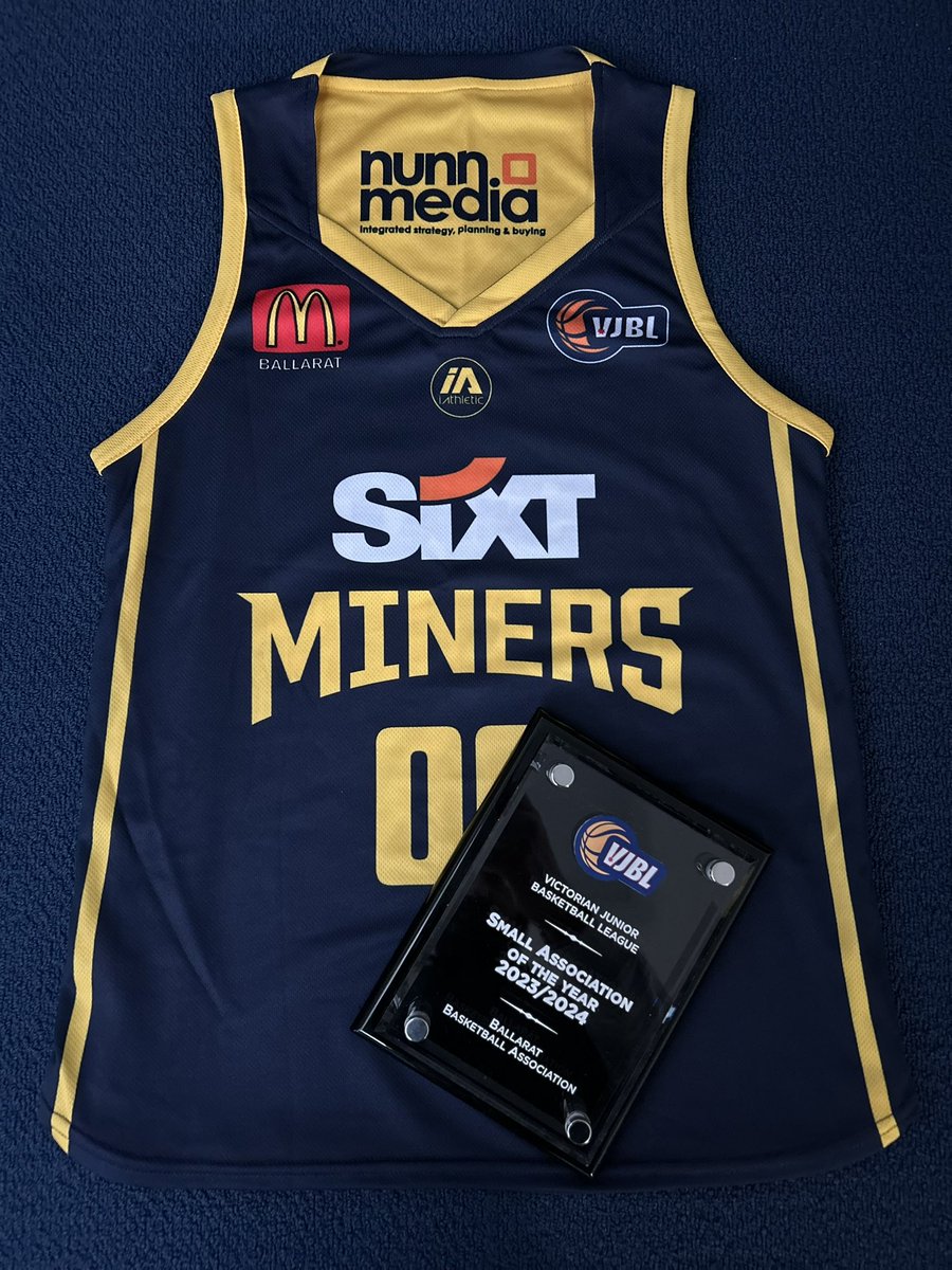 Huge moment for the program - <a href="/BallaratMiners/">Ballarat Miners</a> named VJBL Small Association of the Year 23/24!

Big thanks to the athletes, coaches, parents &amp; volunteers who make this place special. This one’s for you. Let’s keep building!

#BallaratMiners #VJBL