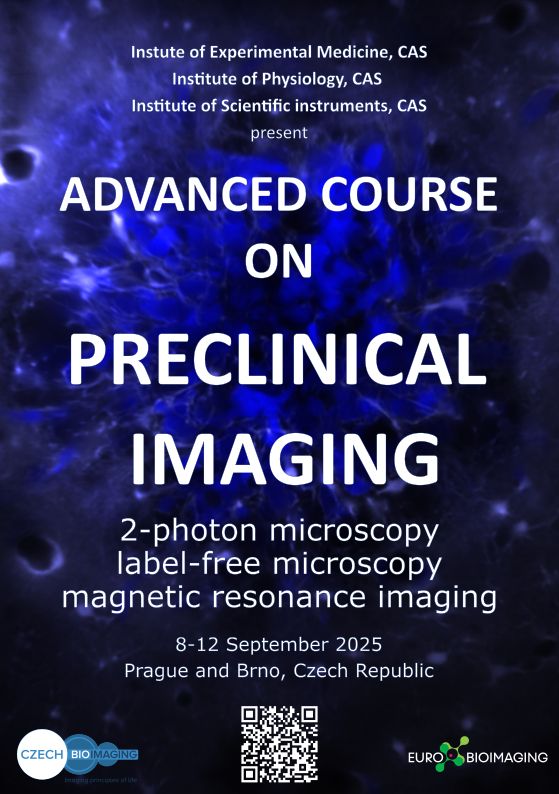 The Advanced Course on Preclinical Imaging is designed for researchers with a serious interest in in vivo imaging.
The following preclinical techniques will be covered: 
In vivo two-photon microscopy
In vivo multi-photon-based label-free techniques (SHG, THG, CARS)
Magnetic