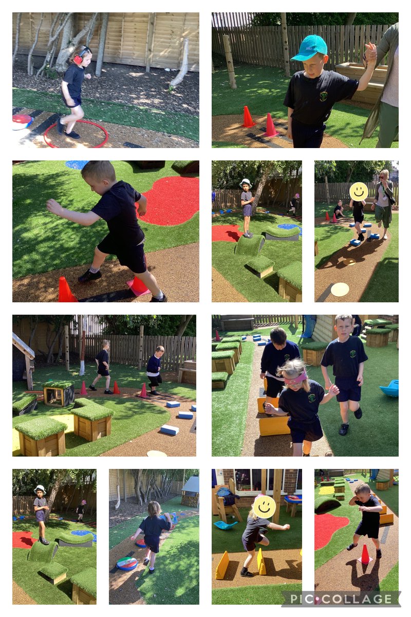 PE fun in the sunshine in the Launchpad #wowwednesday