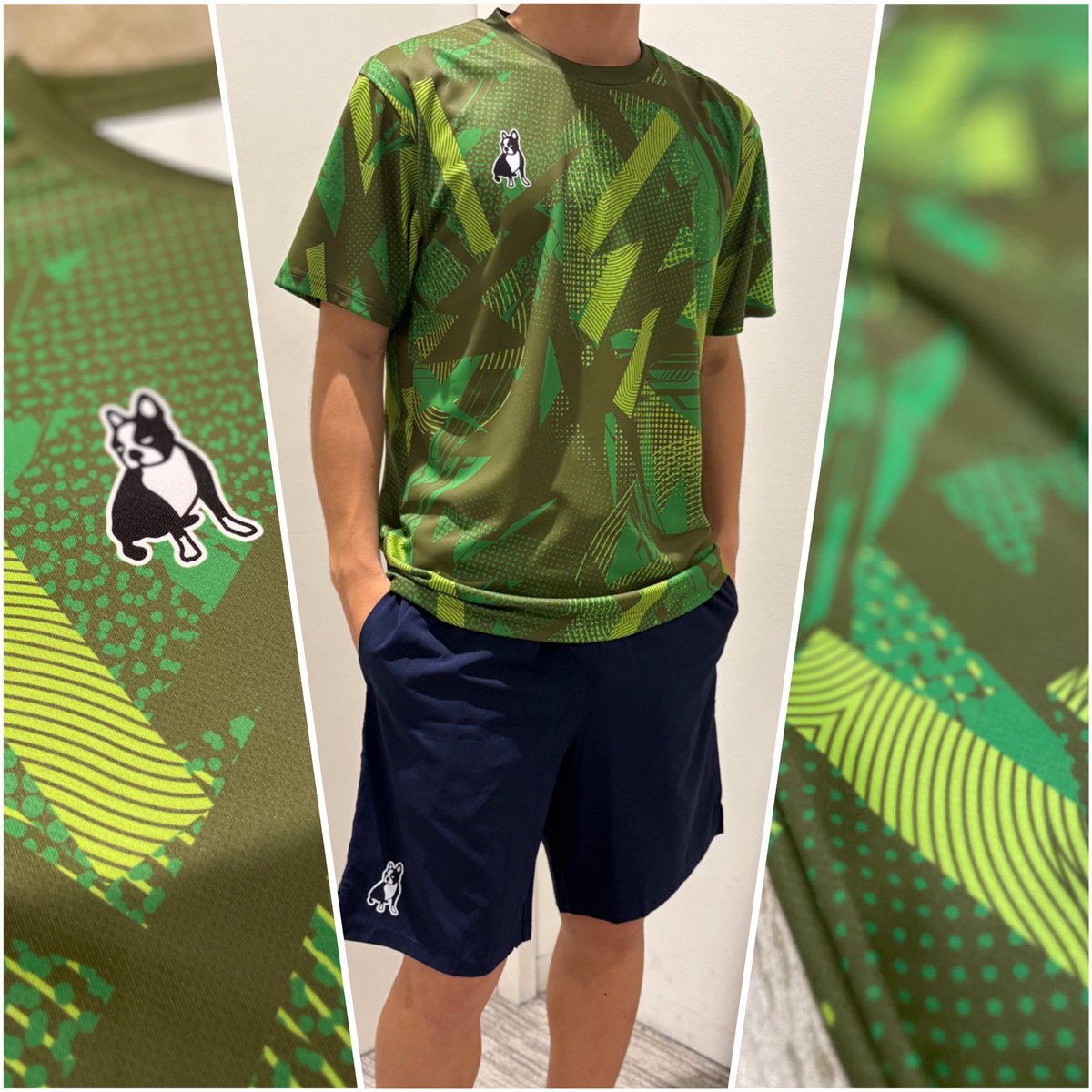 pandiani_shop's tweet photo. 〜summer〜
ギアアイテム☀️🏃‍♂️💦
👕:tops:👕
1.「DALさらっとDryTEE •CP25A12」
color/ブルー

2.「Pika Pikaワークアウトシャツ•CP25A12」
color/カーキ

3.「PANDIANIゲームシャツ•SJ0699」
color/蛍光イエロー×クールグレー

🩳:bottoms:🩳
「パイド ショートパンツ•CP25A34」 https://t.co/jJzeaBVv3x