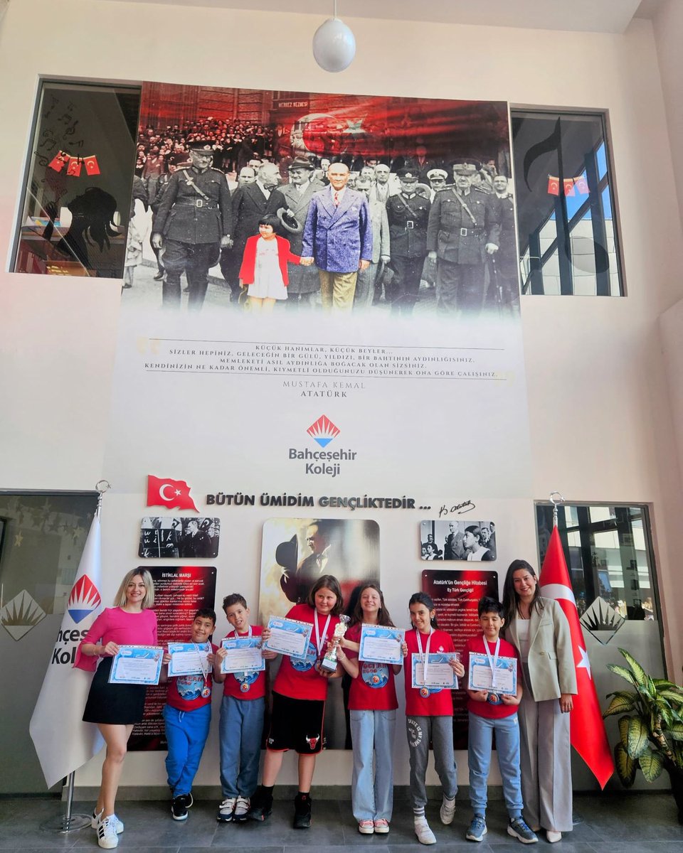 Robotik takımı öğrencilerimiz İstanbul'da düzenlenen First Lego League Submerged  Robotik festivalinden kupalarıyla döndüler.✨️🏆✨️

 Öğrencilerimizi tebrik eder,  başarılarının devamını dileriz. ❤️💙