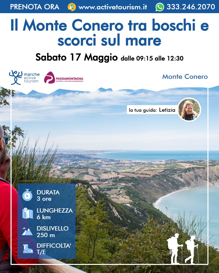 Le escursioni del prossimo weekend
👉 tinyurl.com/s7kk7rke