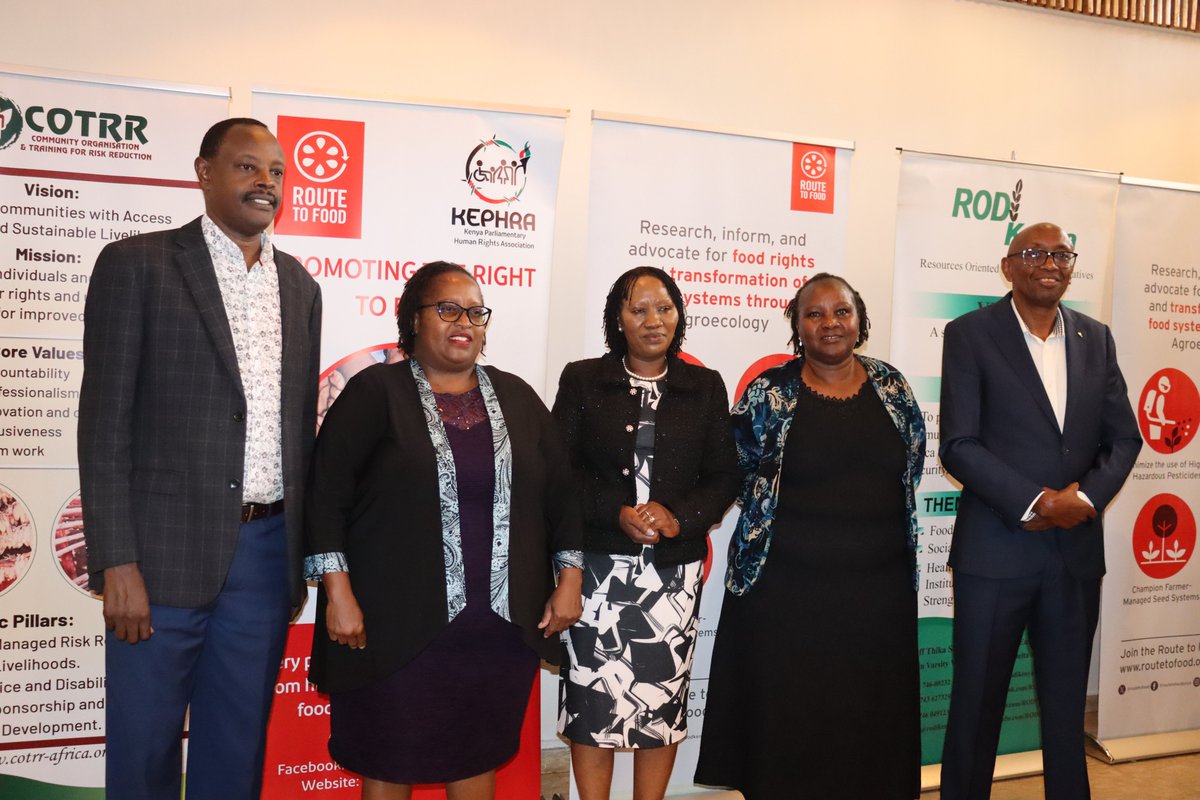 RODI Kenya (@rodi_kenya) on Twitter photo Earlier today various organizations convened for a pivotal conference to deliberate on the recent decision to ban 50+ harmful pesticide products, a major milestone in pesticide management reform.
<a href="/COTRR_Africa/">COTRR_Africa</a> <a href="/routetofood/">Route to Food</a> @BIBA <a href="/KoanKenya/">KOAN kenya</a> <a href="/CEJADKenya/">CEJAD KENYA</a> <a href="/HumanRightsMPs/">KEPHRA</a> Earlier today various organizations convened for a pivotal conference to deliberate on the recent decision to ban 50+ harmful pesticide products, a major milestone in pesticide management reform.
<a href="/COTRR_Africa/">COTRR_Africa</a> <a href="/routetofood/">Route to Food</a> @BIBA <a href="/KoanKenya/">KOAN kenya</a> <a href="/CEJADKenya/">CEJAD KENYA</a> <a href="/HumanRightsMPs/">KEPHRA</a>