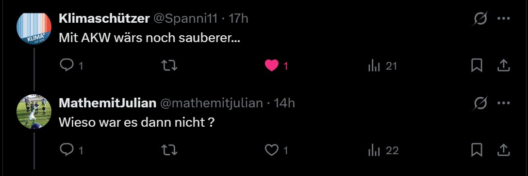 Wie so viele EWendies, liebt MatheMitJulian das Konzept der "plausible denyability". Einfach sachen in die Welt setzen und dann darauf pochen, dass man es ja gar nicht so gemeint hätte. x.com/mathemitjulian…