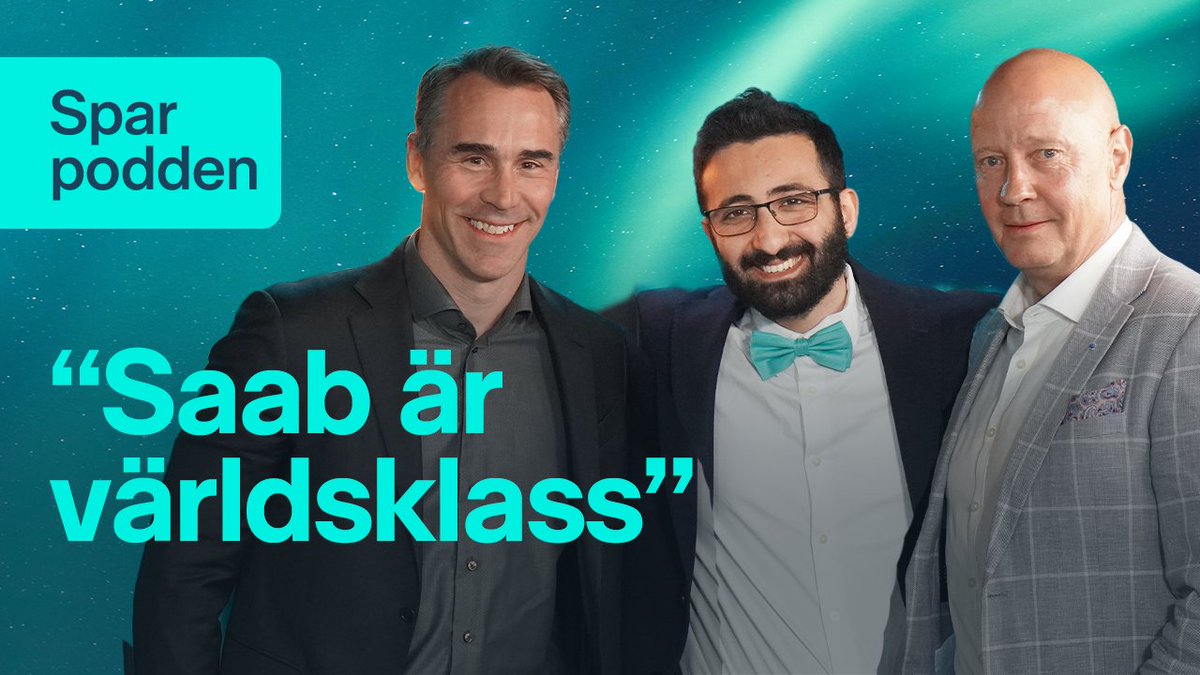 Missa inte senaste Sparpodden om försvarsaktier! 📈

Karl Engelbrektson (Generalmajor) och Joakim Agerback (Förvaltare Finserve Global Security) ger oss en komplett guide till de mest omtalade försvarsbolagen på börsen just nu.

🎙️Youtube: youtu.be/9uaS36nLVkk
🎧 Spotify: