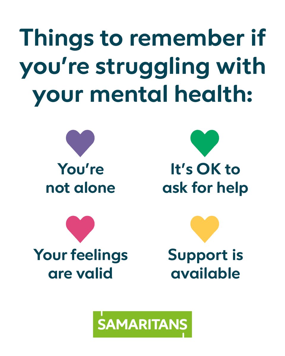 For #MentalHealthAwarenessWeek we asked our volunteers:
Q- What would you say to someone struggling with their mental health?
A- Please tell me how you are feeling 💚 Have you felt this way before? What made you feel better? 

Start conversations &amp; support each other this #MHAW