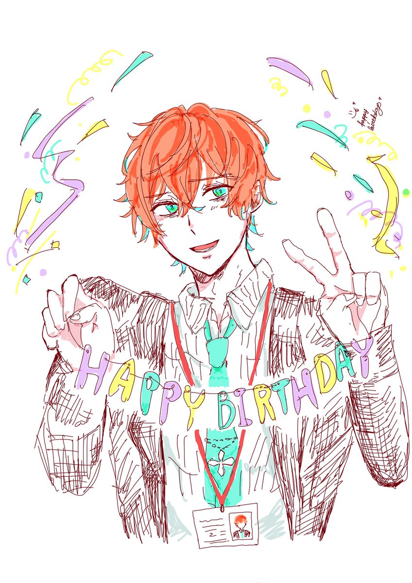 Crescent_Avalon's tweet image. 独歩お誕生日おめでとう〜🙌💓
時間ないから描けないなって思ってたのに、手が勝手に描いてた。。