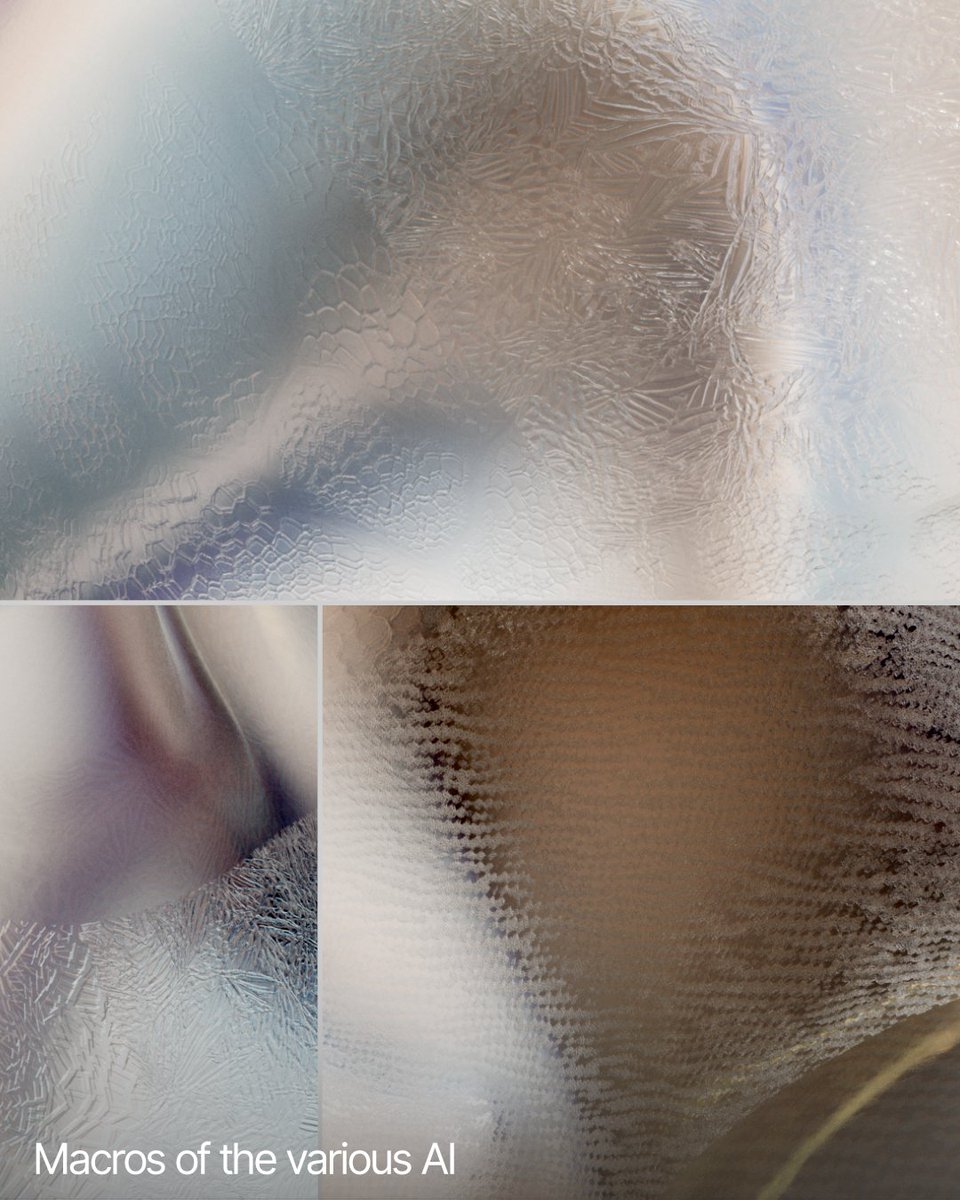 Found_Studio's tweet image. We built a custom AI pipeline using ComfyUI to generate seamless, physically-based texture libraries.
AI served a conceptual role, helping us imagine fabrics beyond existing techniques and materials.
🔗 View case study via link in bio
#ArtificialInteligence #Workflow #ComfyUI