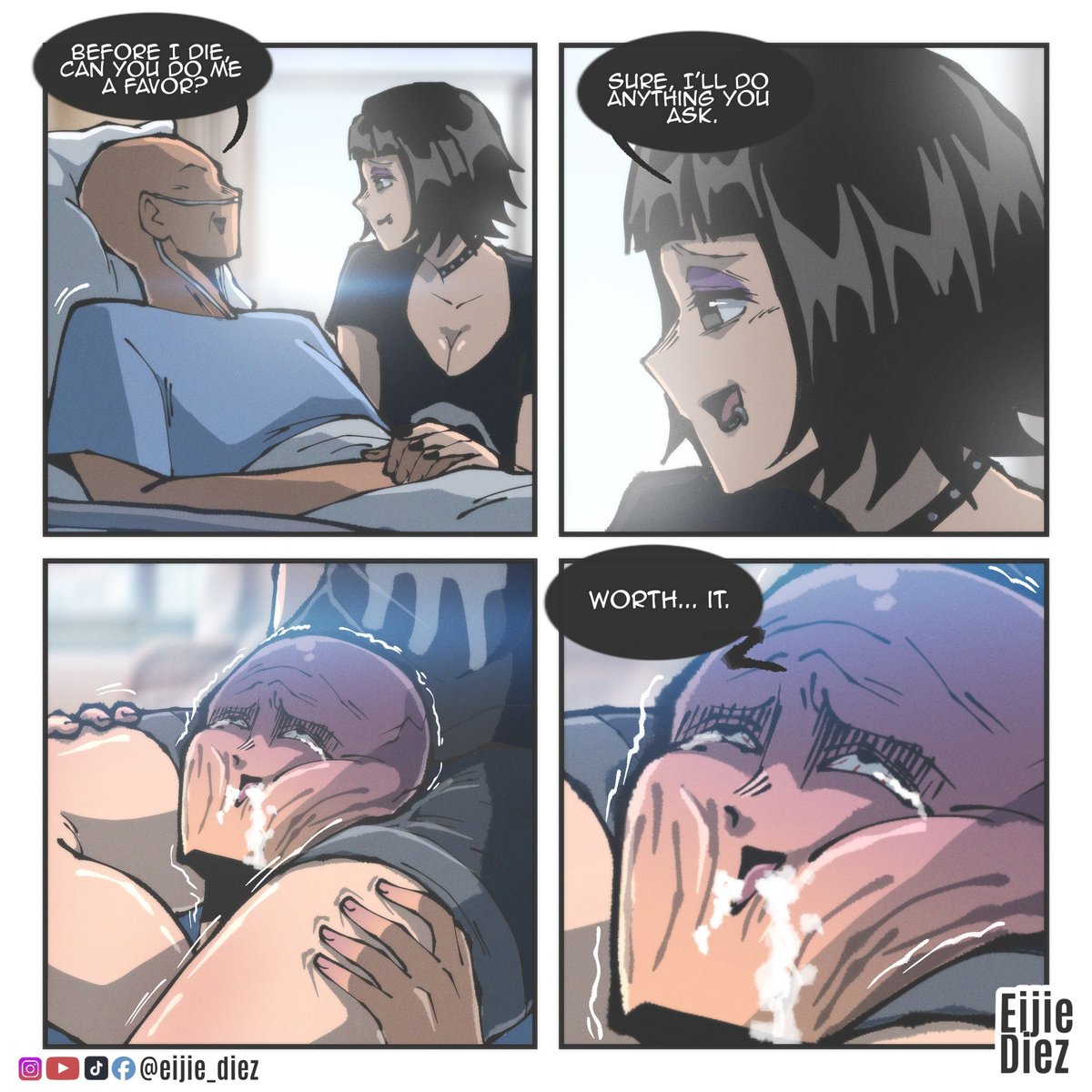 eijie_nutz's tweet image. Worth it #gothgirl #hotgothgirl #gothbaddies #gothgirls