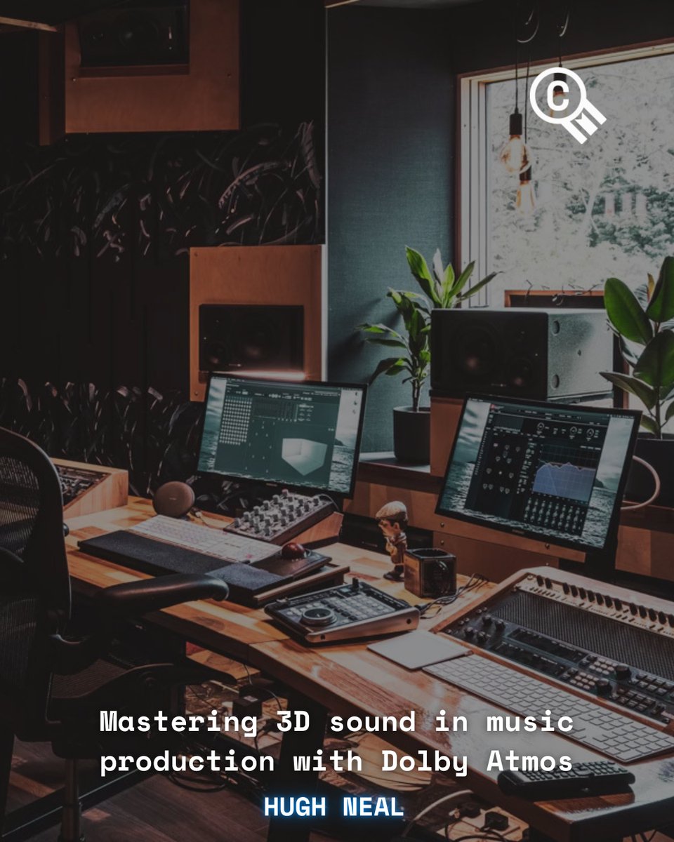 🎧 Starting June 2nd: Master Dolby Atmos mixing!

This 4-week course - designed with Dolby &amp; led by Hugh Neal.

Gain real-world skills + insider insights 🎶

certified.musichackspace.org/mastering-3d-s…