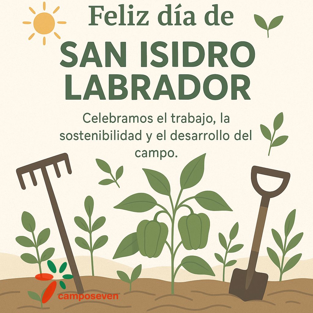 Hoy celebramos a San Isidro Labrador, patrón del campo y símbolo del esfuerzo de quienes trabajamos la tierra
En Camposeven, seguimos cada día apostando por una agricultura ecológica, sostenible y comprometida con el desarrollo de nuestro entorno💚

#SanIsidroLabrador #Camposeven