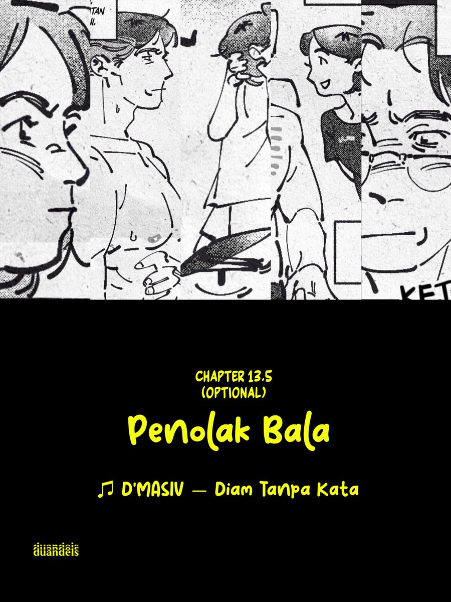 kartuuuno's tweet photo. Penolak Bala β Chapter 13.5 (Optional) is Out π€
Dipersilahkan mendengarkan lagu untuk menambah pengalaman membaca komik yang lebih menyenangkan.
#indonesia #penolakbala #komik #comic #romance #agegap #koomik https://t.co/Ma0f64aYWs