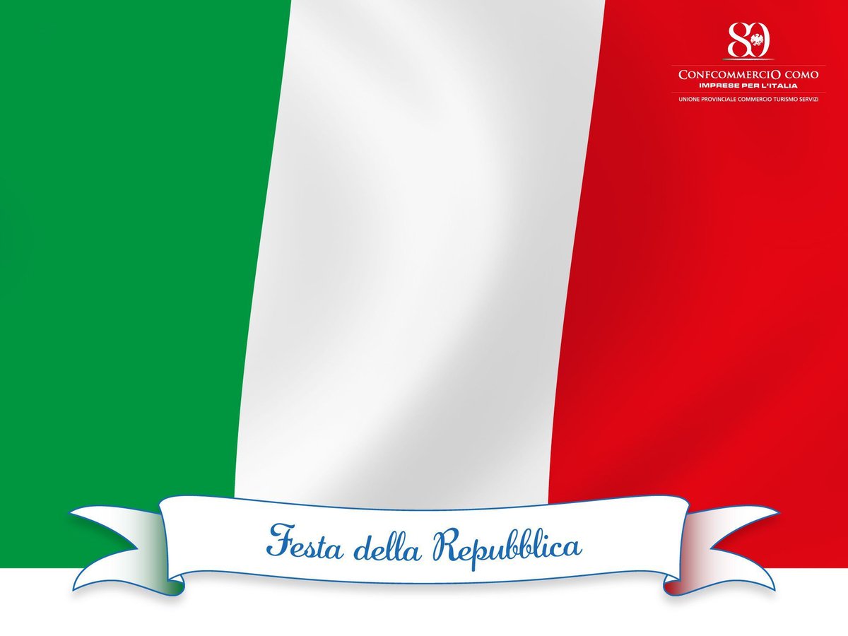 📣2 Giugno 2025 – 79° Anniversario della Repubblica Italiana!

📌Celebra questa importante giornata esponendo la locandina distribuita dall’Associazione.

Per info: 0312441 – info@confcommerciocomo.it (Rif. Jessica Mari).

#FestaDellaRepubblica #2Giugno