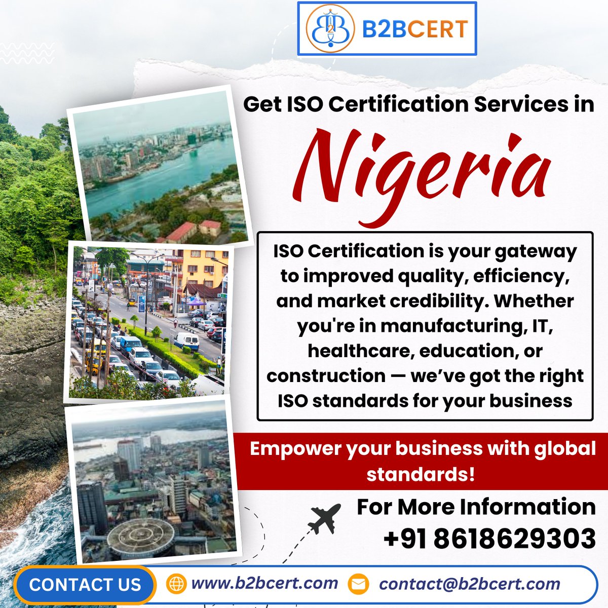 b2bcert's tweet image. Get ISO Certification Services in Nigeria
Empower your business with global standards!

#ISOCertification #NigeriaBusiness #QualityManagement #ISO9001 #B2BCERT #ComplianceExperts #NigeriaIndustry #BusinessGrowth #ISOStandards #CertificationServices #Lagos #Aba #PortHarcourt #Kano