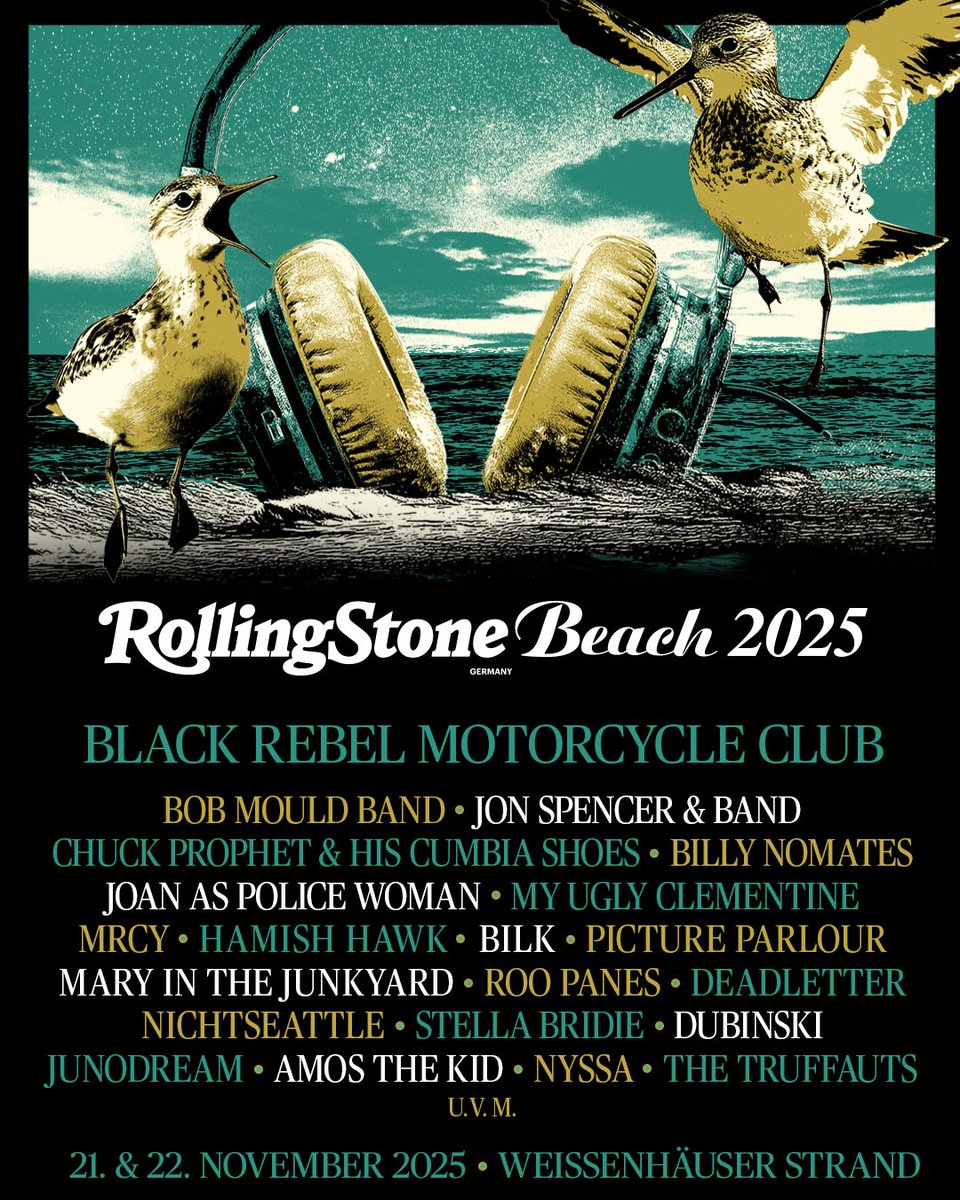 Adding one more stop on the Howl Europe tour – Rolling Stone Beach festival in Weissenhäuser Strand, Germany on November 21st. Tickets are already on sale, so head to the link below to get your tickets now.

rollingstone-beach.de/de/tickets/