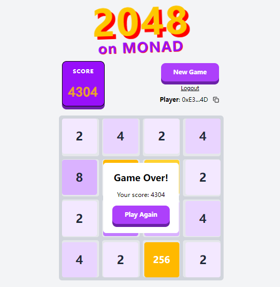hosssam51's tweet photo. @monad_xyz The game is amazing, I really love it. https://t.co/7aW4RMYF8e