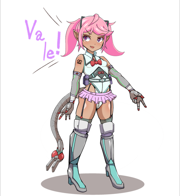 看板ちゃん3号 立ち絵だけできたー 