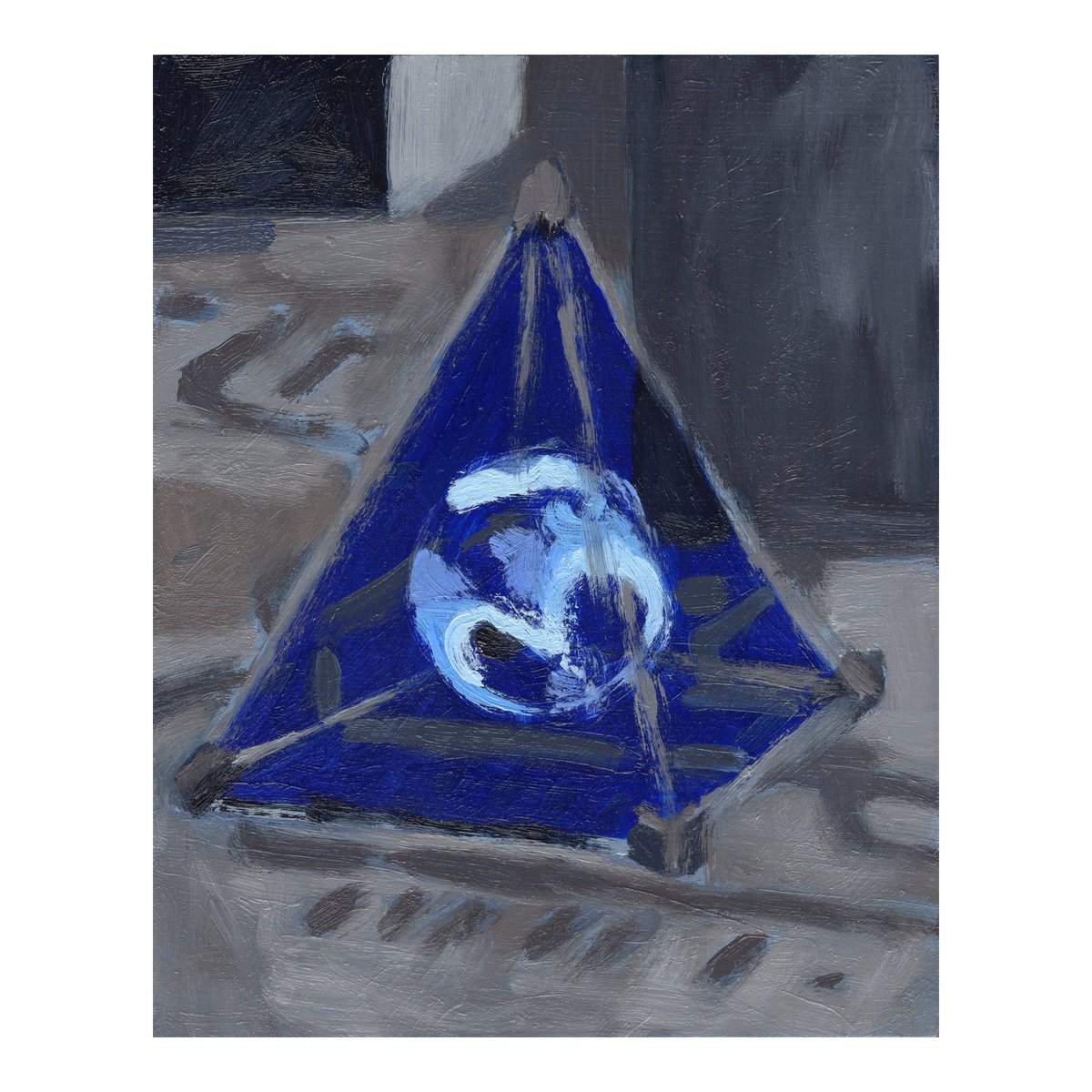 Tools of conquest - Halo 2
Oil on wood panels, 2024