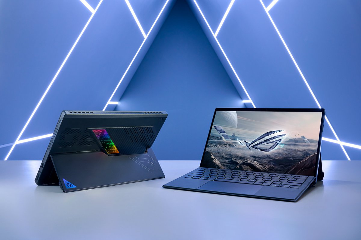 ASUSROGES's tweet image. Con su diseño espectacular y un rendimiento inigualable, el ROG #FlowZ13 no es solo un capricho para la vista.

Es la tablet gaming más potente del mundo ✅
es.rog.gg/XFlowZ13

#ROG #FLOW