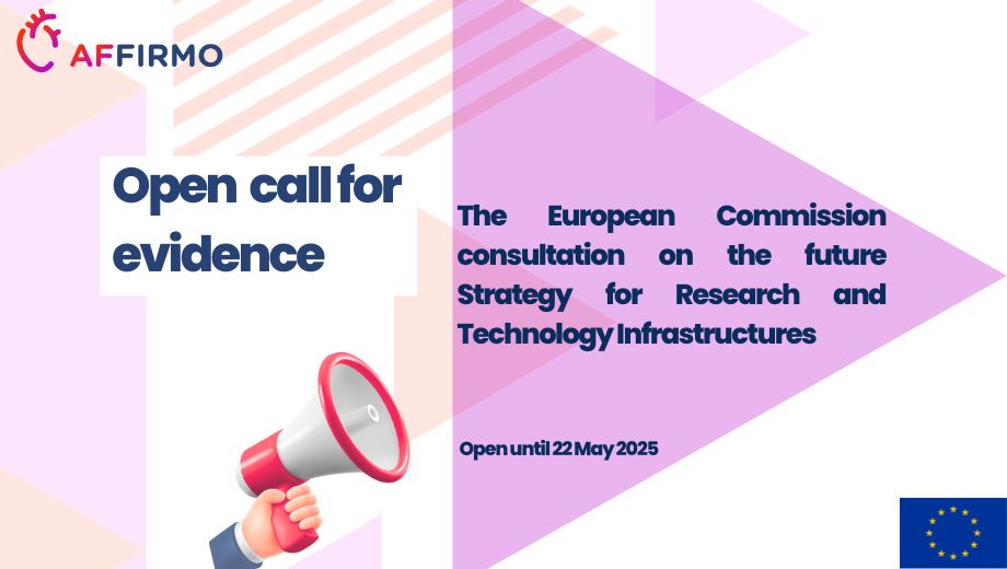 AFFIRMO Project (@affirmo_eu) on Twitter photo 🌍 The <a href="/EU_Commission/">European Commission</a> new call for evidence will define the next European Strategy to support innovation, AI, cross-border collaboration & integrated health data.
📅 Deadline: 22 May 2025
📢 To learn more: affirmo.eu/news/affirmo-p…
#HealthInnovation #HorizonEU 🌍 The <a href="/EU_Commission/">European Commission</a> new call for evidence will define the next European Strategy to support innovation, AI, cross-border collaboration & integrated health data.
📅 Deadline: 22 May 2025
📢 To learn more: affirmo.eu/news/affirmo-p…
#HealthInnovation #HorizonEU