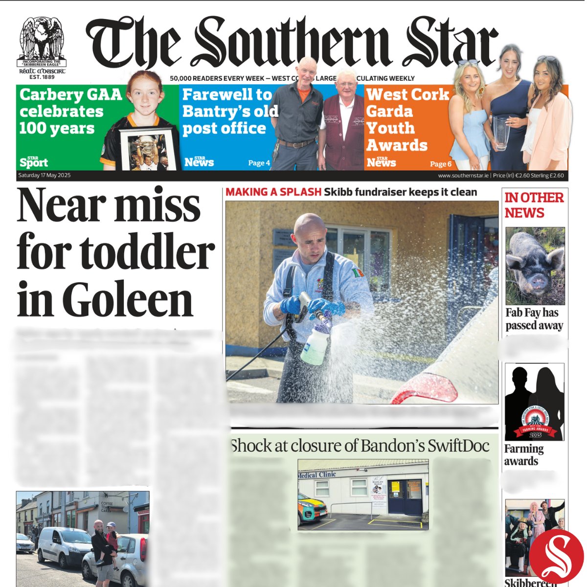Haven't grabbed The Southern Star yet? 📢

Get your local West Cork news fix and don't miss out!

In shops, and online via our ePaper NOW – Subscribe to our ePaper here: bit.ly/SouthernStarSu…