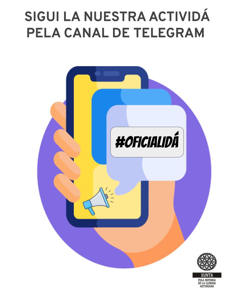 Pa tar al tanto de lo que facemos, puedes siguinos nes nuestres redes sociales: Facebook, Instagram, Bluesky y X.

Pero si quies que la información te llegue directamente, apúntate a la nuestra canal de Telegram equí:
👉 t.me/xunta