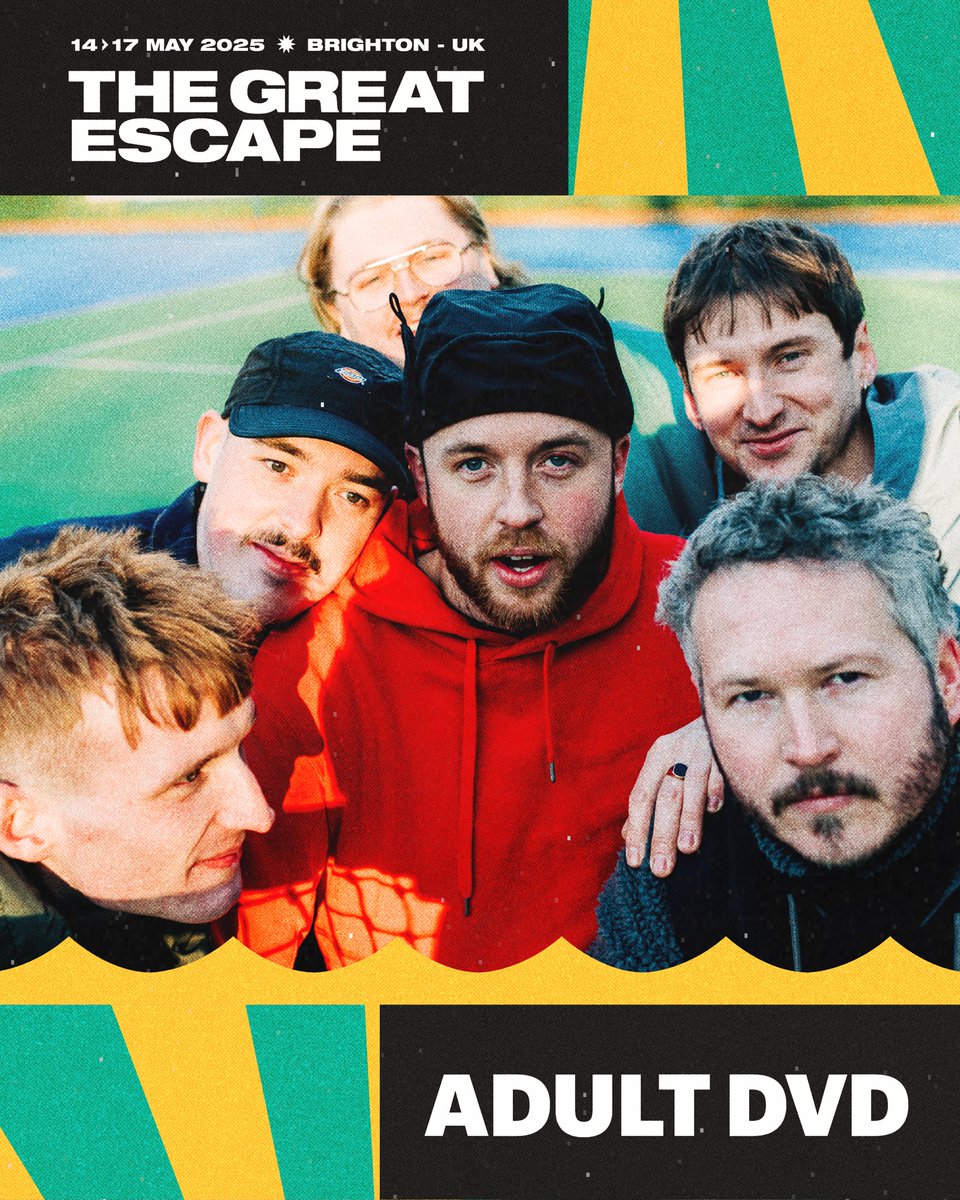 Adult DVD (@dvdadult) on Twitter photo Morning, we are back In one of favourite places to play tonight! Brighton❤️
<a href="/KomediaBrighton/">Komedia Brighton</a> 23:15
<a href="/thegreatescape/">The Great Escape</a>
Looking forward to it. X Morning, we are back In one of favourite places to play tonight! Brighton❤️
<a href="/KomediaBrighton/">Komedia Brighton</a> 23:15
<a href="/thegreatescape/">The Great Escape</a>
Looking forward to it. X