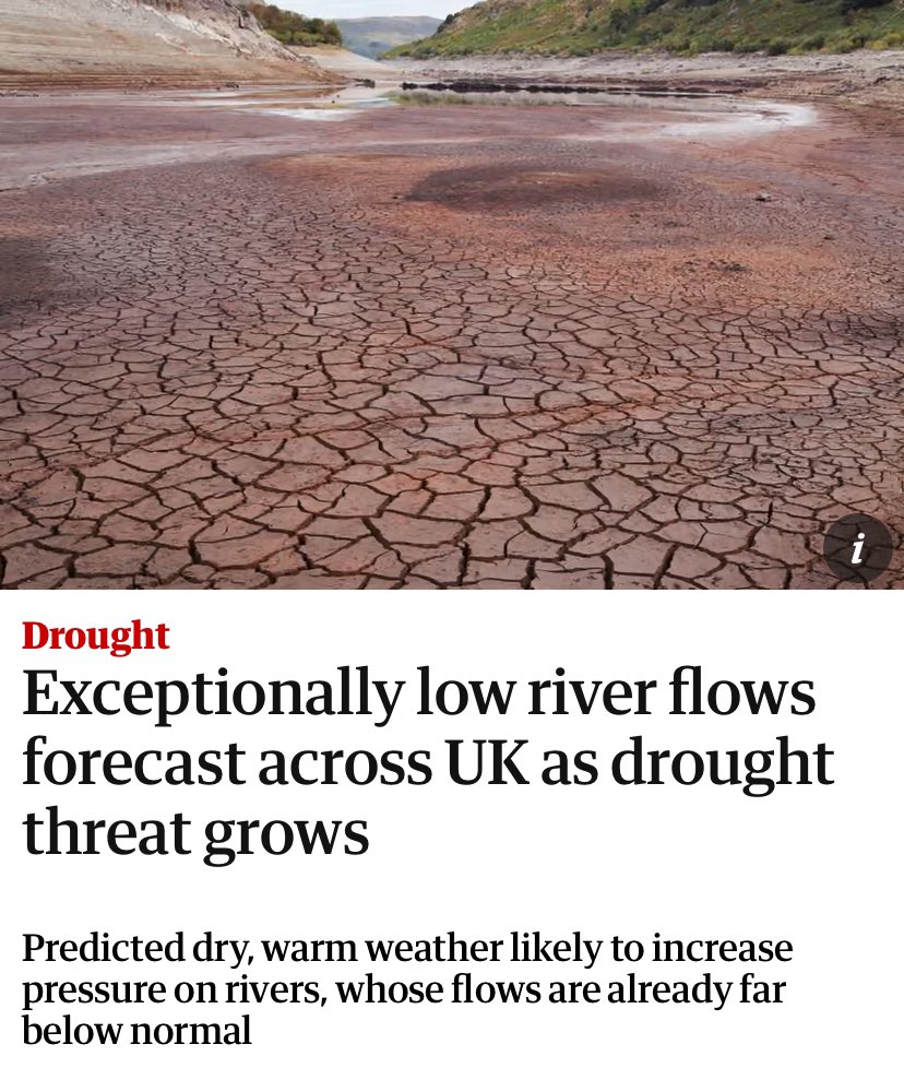 “This crisis was avoidable. But thanks to corporate greed &amp; regulatory complacency, our reservoirs are running dry &amp; our rivers are polluted with sewage.”

Drink shit or go thirsty - sums up our choices within this rigged, suicidal system.