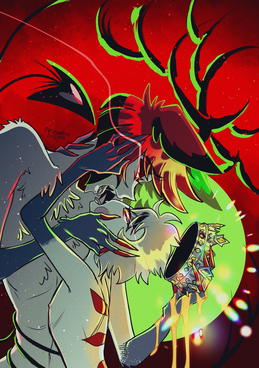 itsspiderpotion's tweet image. 🌈DTIYS celebration for 3k on 🦋 and 📷!👁👁💜
thank you so much everyone for the affection you show me. I adore you.😭💜
full rules below👇
#Alastor #Lucifer #HazbinHotel #Radioapple #Appleradio #spiderpotion3k
