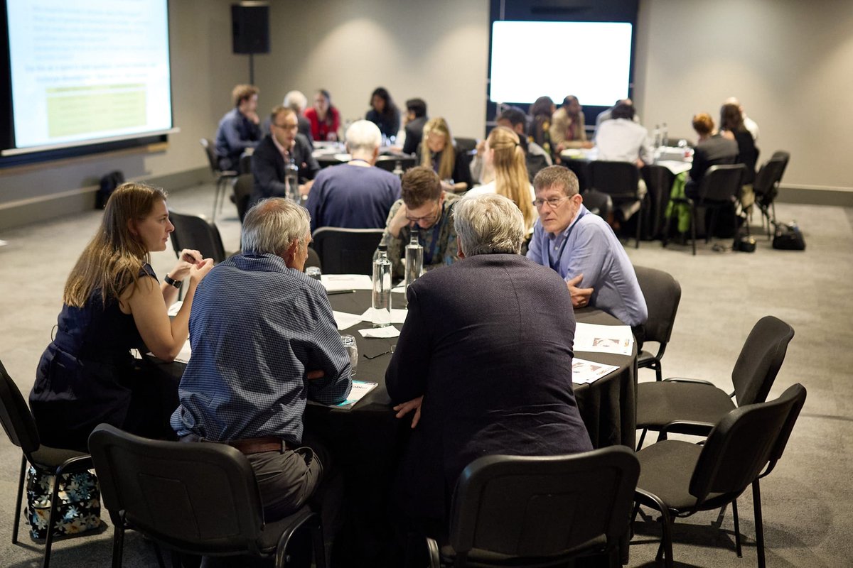 DegreesNGO's tweet image. Great energy in yesterday's #DGF2025 session discussing SRM experiments.
Lively World Cafe style conversations explored hypothetical case studies from SAI to sea-ice thickening—unpacking the science, governance, and regional realities.