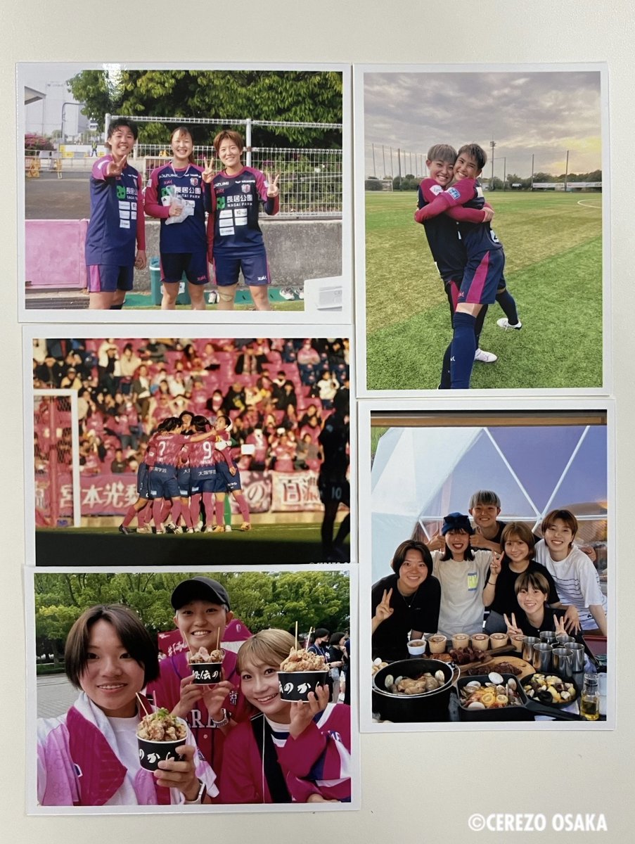 cerezo_ladies's tweet photo. #1万人よ咲き誇れ ～CEREZOファミリーいざ集結～

#セレッソ大阪ヤンマーレディース の
選手が企画から準備を行っている
オリジナルチェキ風写真の一部を公開👀

📅5/17(土)　12:30頃～
📍選手ブース

先着1,000名！
選手が直接皆様に感謝を込めてお渡しします💖

🎫https://t.co/0aLNZy6gHG https://t.co/bXUcpktMlJ