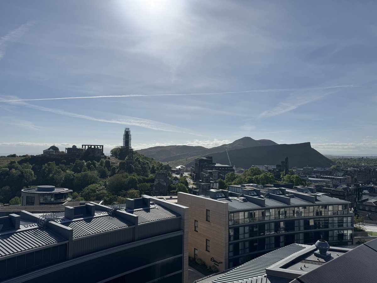 #Edinburgh mornings. Looking forward to all things ⁦<a href="/Sophos/">Sophos</a>⁩